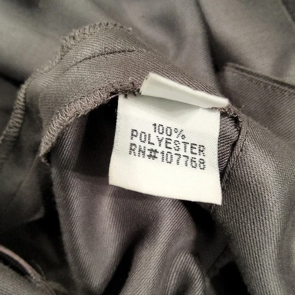 Anthropologie Sine Bow Tie Dark Gray Top - Size 12 - Picture 7 of 8